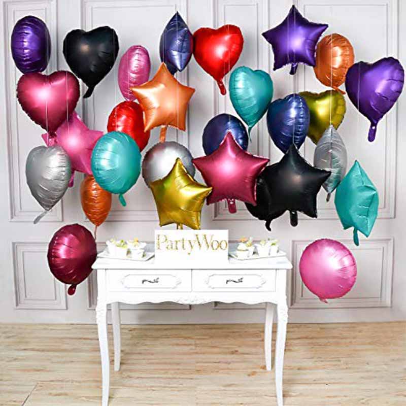 round foil balloons bulk