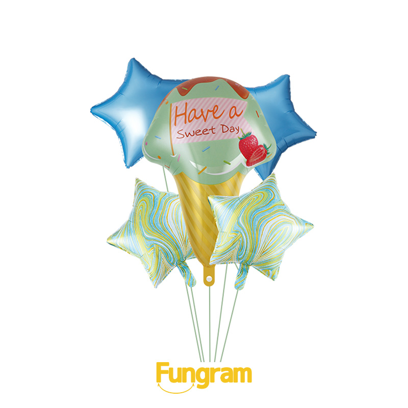 Birthday aluminium set balloon factory