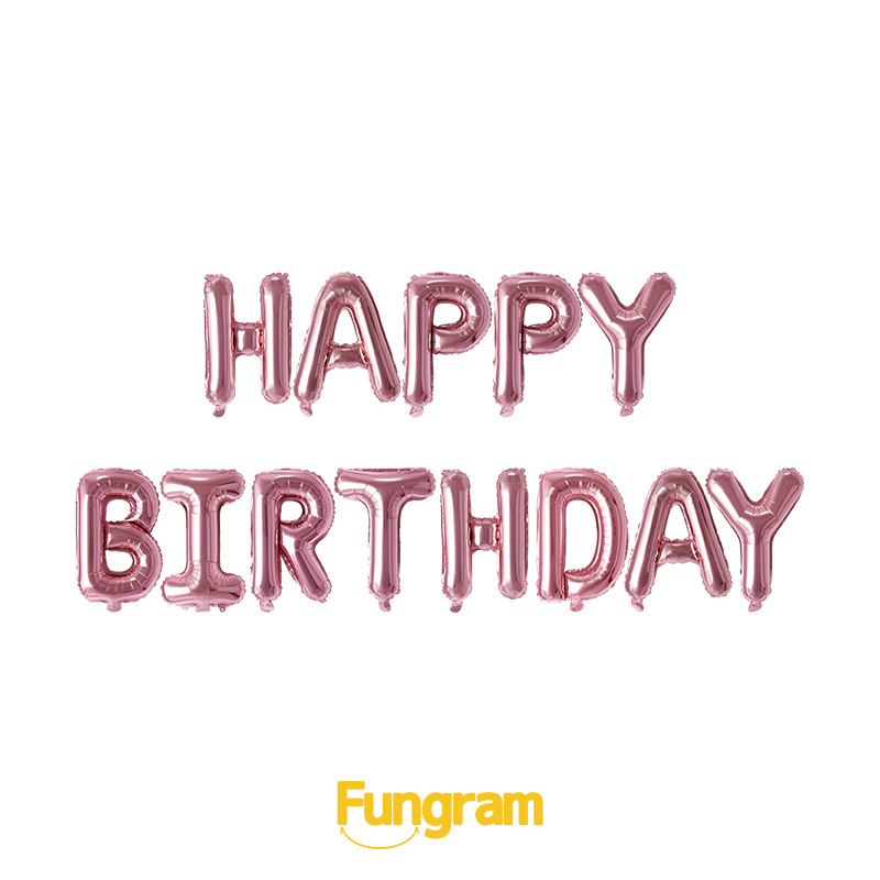 Happy Birthday Letter Foil balloons Bulks