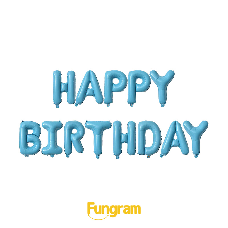 Happy Birthday Letter Balloon Companies