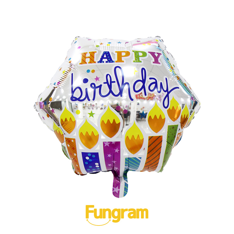 Hexagon Foil Balloon Agency
