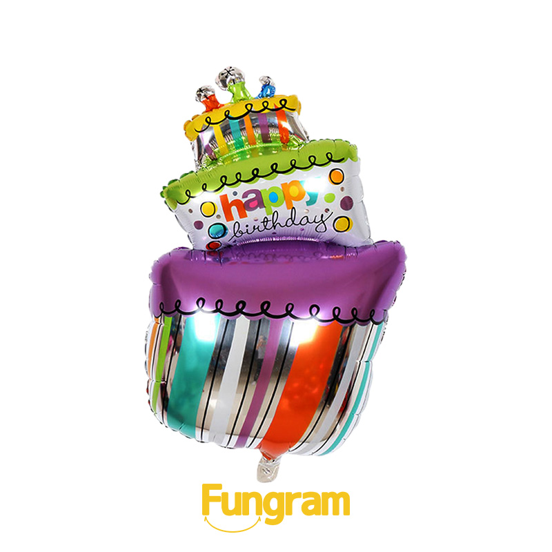 Birthday Cake Foil Balloon Manufacturers