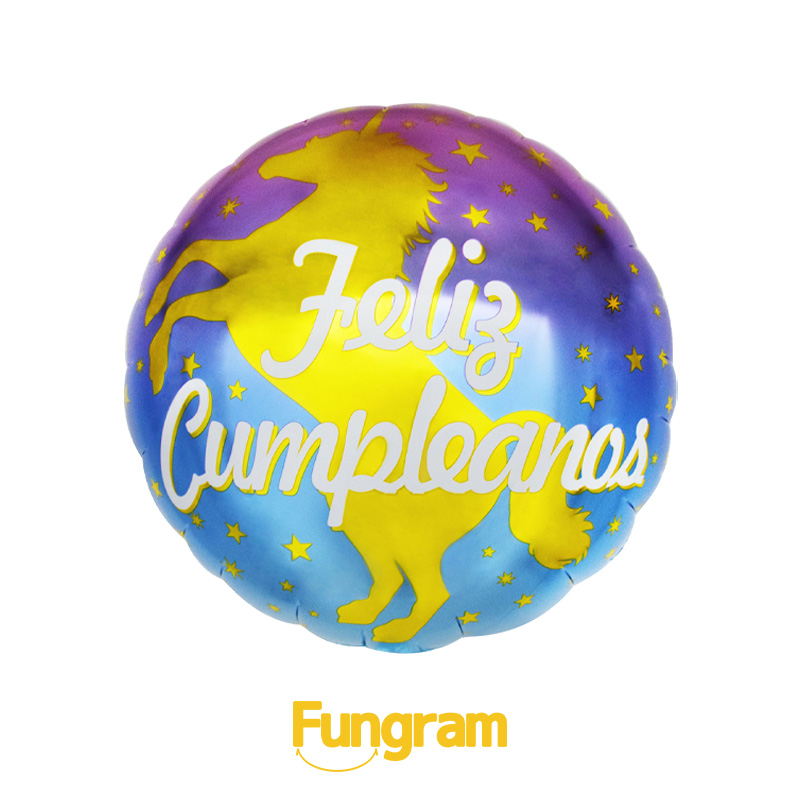 Spanish Happy Birthday Foil Balloon Manufacturers