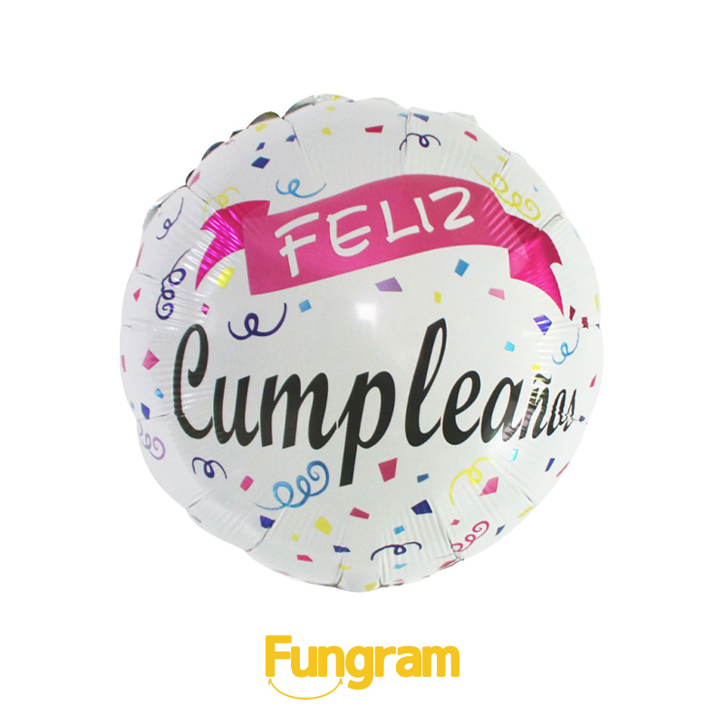 Aluminium Balloon Happy Birthday Agency