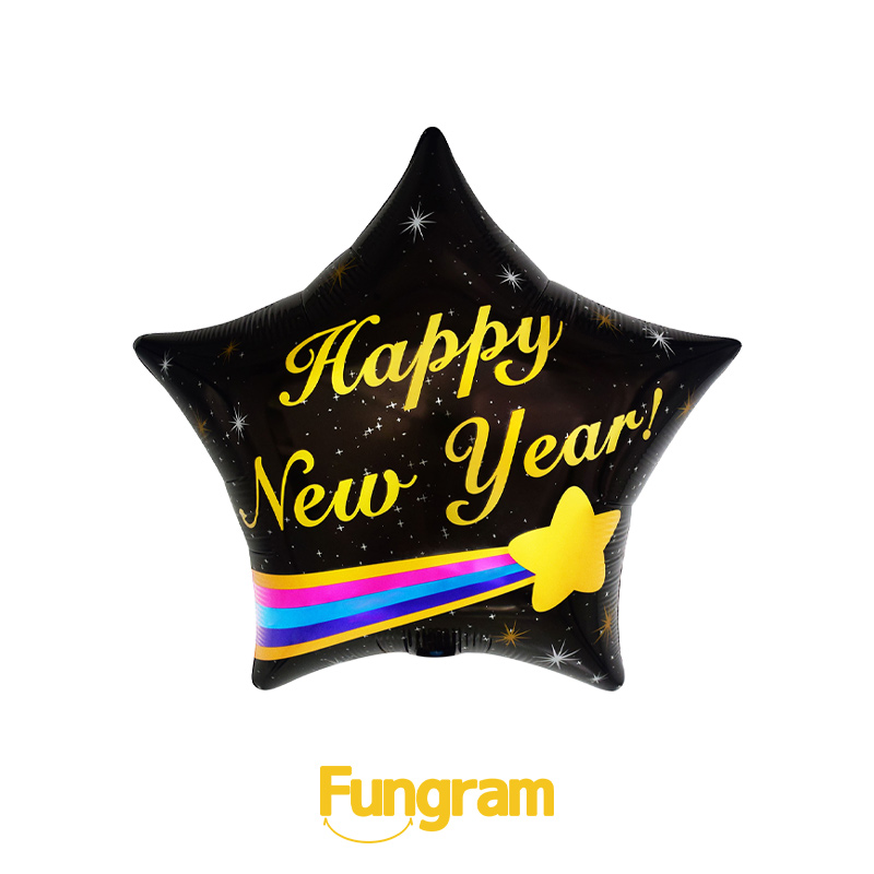 Mylar Balloon New Year Agency