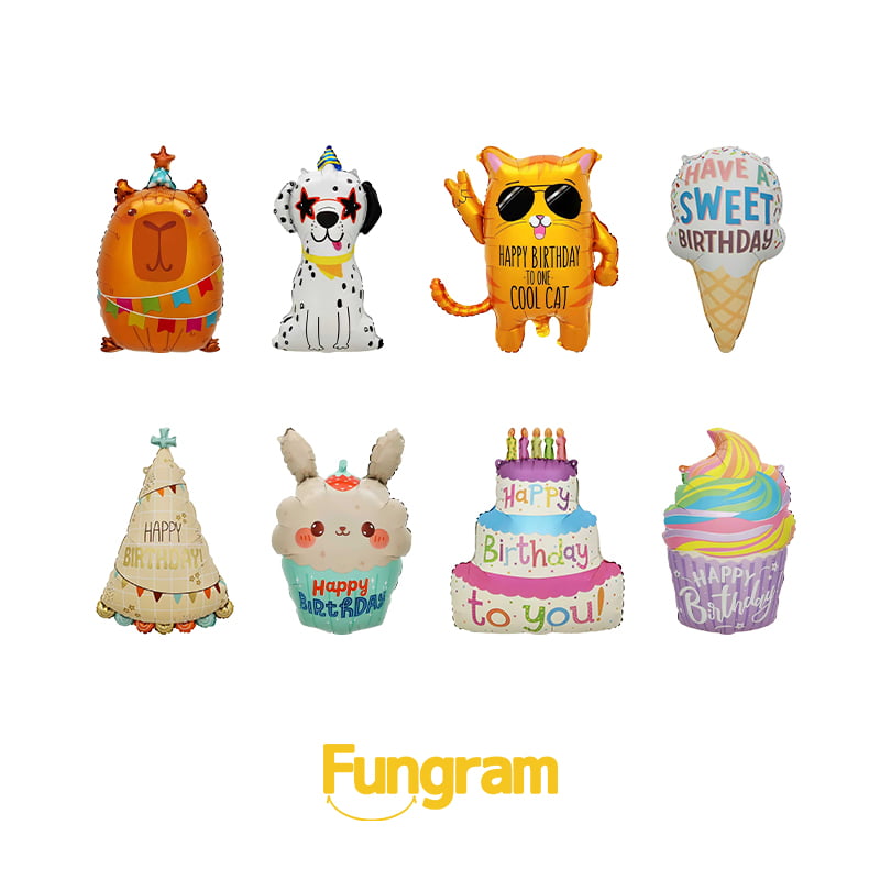 Birthday Foil Balloons