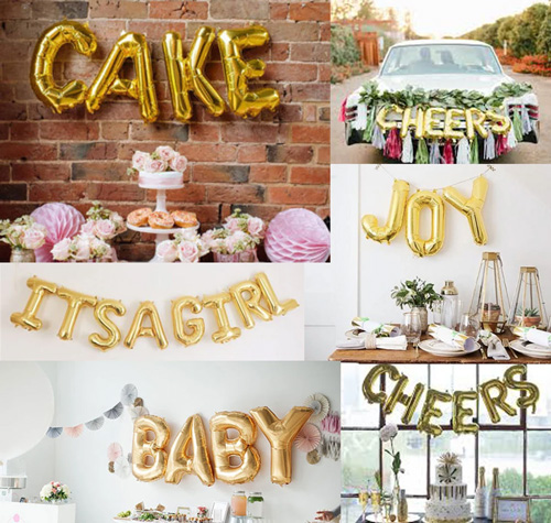40 Inch Big Letter Balloon Decoration
